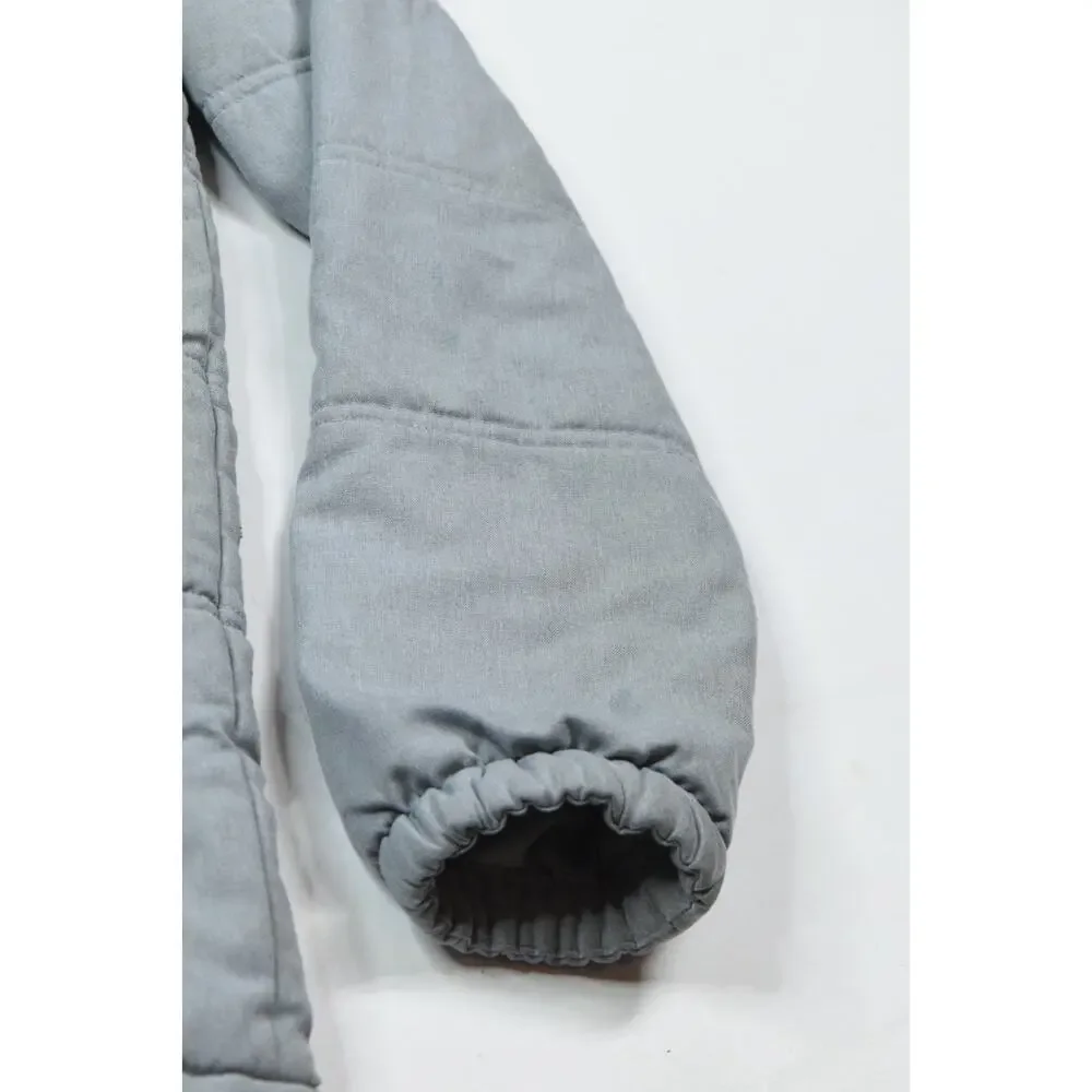 Travis Mathew Interlude Puffer Golf Jacket Mens XL Gray Long Sleeve Full-Zip